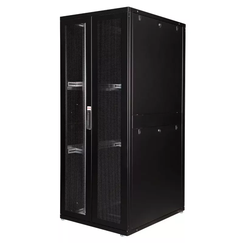Rack de servidor ROLINE Pro 42 U 800x1000 preto de 19 polegadas autónomo