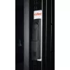 Armário de servidor ROLINE Pro 42U 600x1000 preto de 19 polegadas autónomo