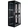 Armário de servidor ROLINE Pro 42U 600x1000 preto de 19 polegadas autónomo