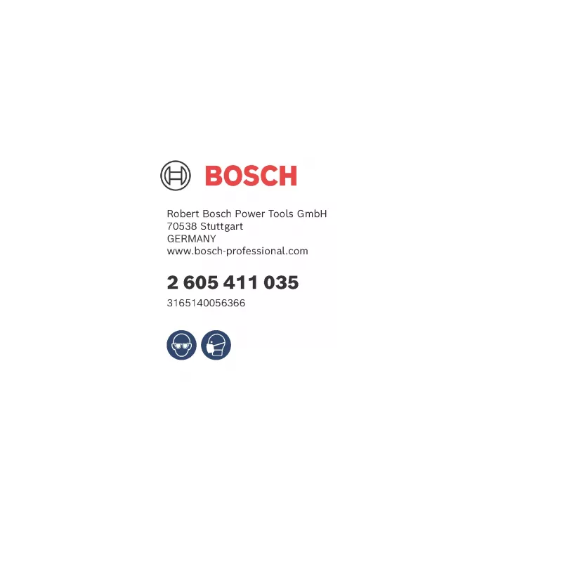 Bosch 2 605 411 035 Saco de pó com ligação de aspiração para plainas PHO/GHO