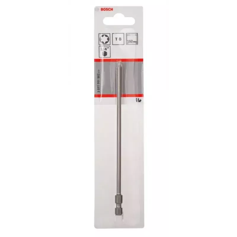 Chave de fendas Bosch 2607001662 T8 extra duro 152 mm