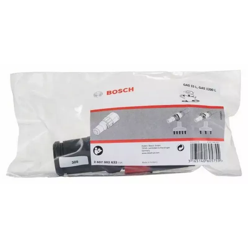 Bosch 2 607 002 632 acessório/peça sobressalente para aspirador adaptador de mangueira para aspirador de tambor
