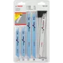Lâmina de serra de vaivém/serra de sabre/serra multifunções Bosch 2 607 010 906 lâmina de serra de vaivém 6 unid.