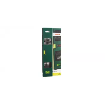 Bosch 2607017070 Conjunto de pontas de chave de fendas com nível de bolha, 17 unid.