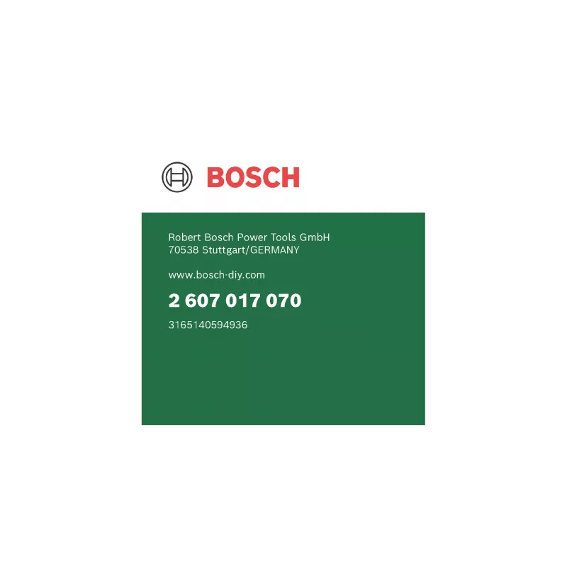 Bosch 2607017070 Conjunto de pontas de chave de fendas com nível de bolha, 17 unid.