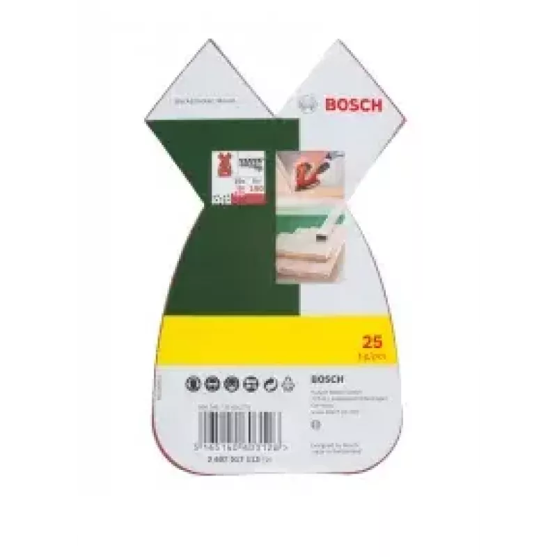 Bosch 2607017113 25 unid. folha de lixa