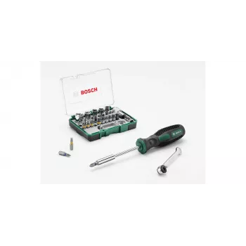 Conjunto de bits de chave de fendas Bosch 2 607 017 331 27 peças sextavado casquilho Torq-Set Phillips