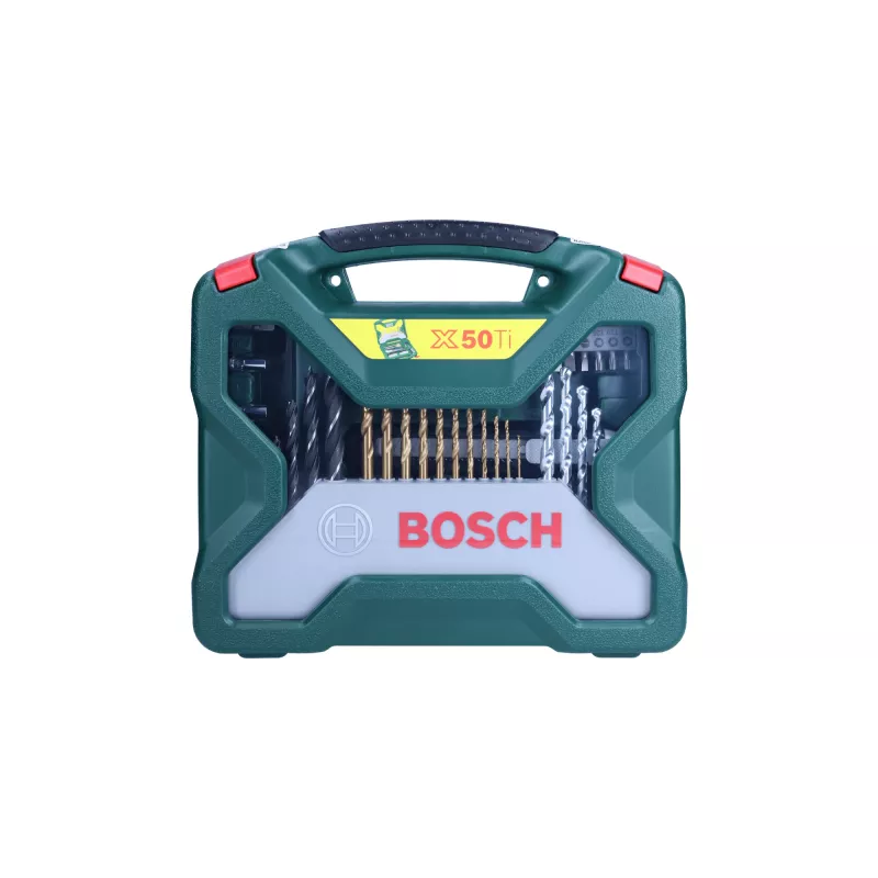Bosch conjunto de acessórios X-Line Titanium 50 peças