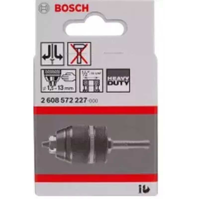 Extensão de bucha de aperto Bosch 2 608 572 227 2,54 cm (1 polegada)