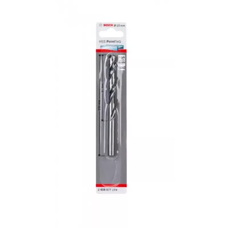 Broca helicoidal Bosch HSS PointTeQ