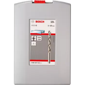 Conjunto de brocas helicoidais Bosch HSS 2608587013