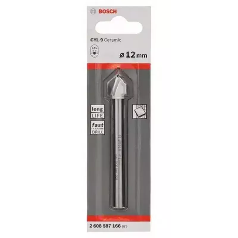 Broca Bosch CYL-9 1,2 cm de diâmetro 90 mm de comprimento