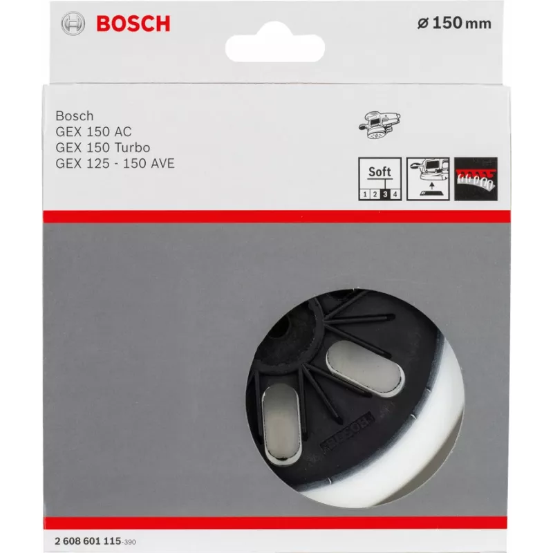 Acessórios de lixagem Bosch 2 608 601 115 1 unid. almofada de lixa