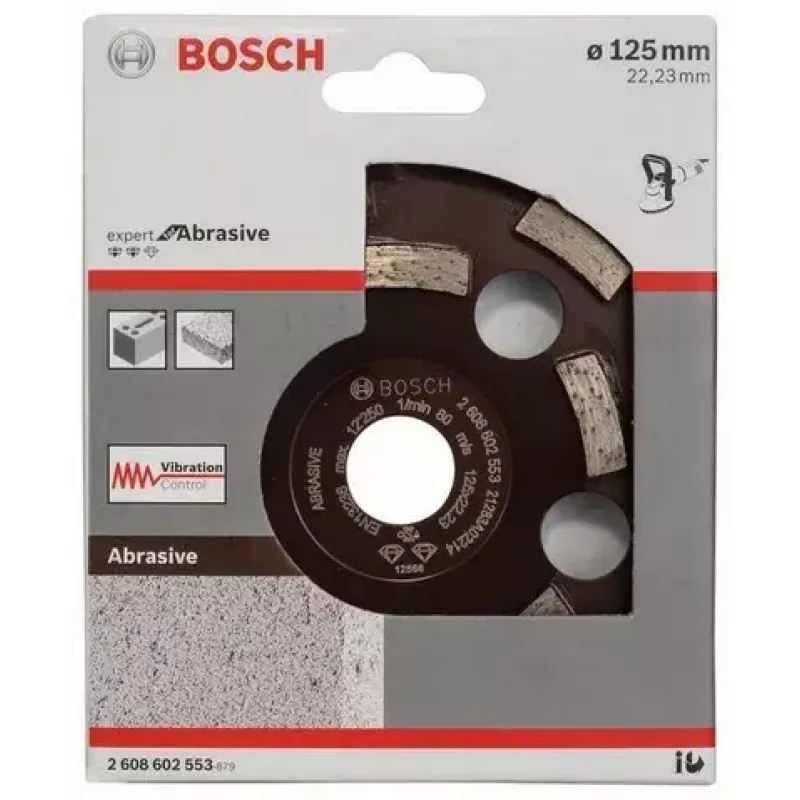 Disco de desbaste Bosch 2 608 602 553 adequado para madeira de lixar