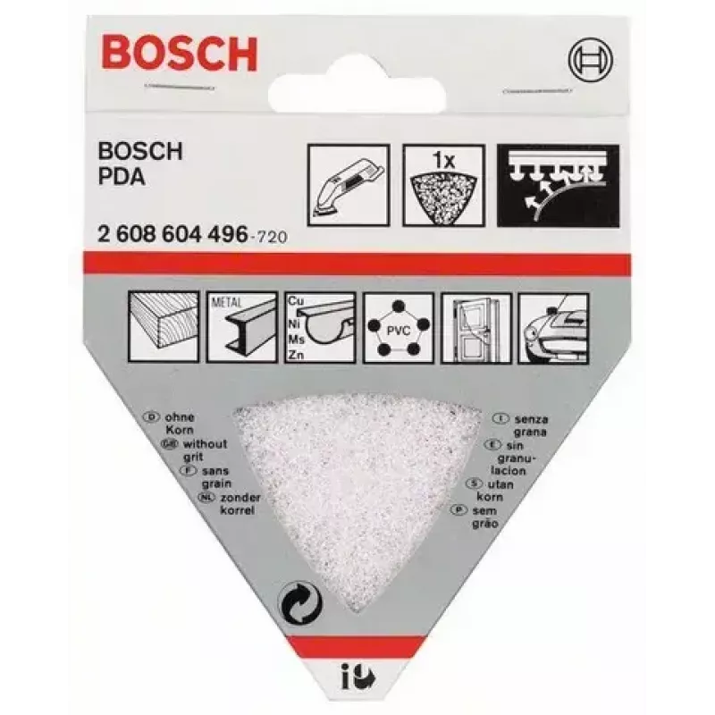 Acessório de lixar Bosch 2 608 604 496 1 unid.