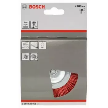 Bosch 2 608 622 055 Escova de disco, nylon com corindo, 100 mm