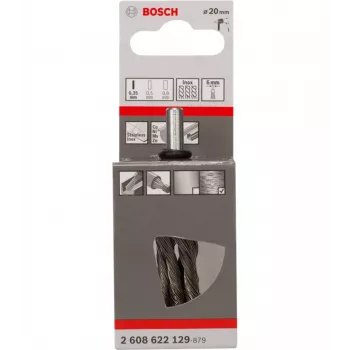 Escova de arame Bosch 2608622129 diâmetro 1,9 cm