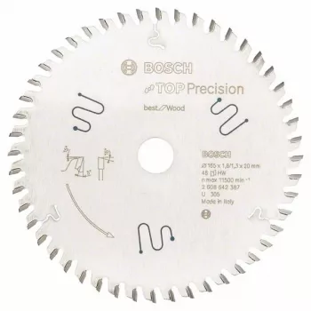 Lâmina de serra circular Bosch 2 608 642 387 16,5 cm 1 unid.