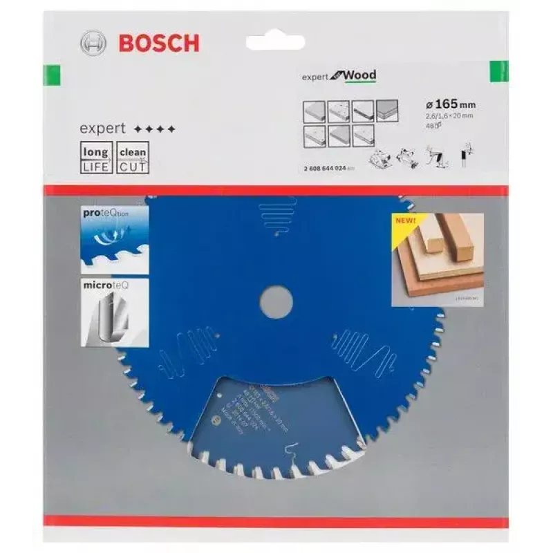 Lâmina de serra circular Bosch 2608644024 16,5 cm 1 unid.
