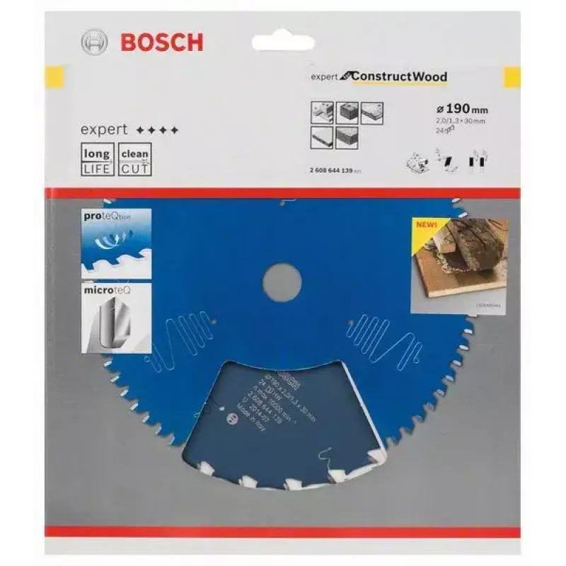 Lâmina de serra circular Bosch 2 608 644 139
