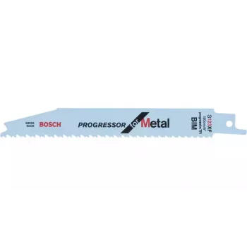 Lâmina de serra sabre Bosch S 123 XF Progressor for Metal 10 cm HCS