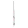 Lâmina de serra sabre Bosch S 1111 DF bimetal 22,5 cm 4,3 mm de passo de dente