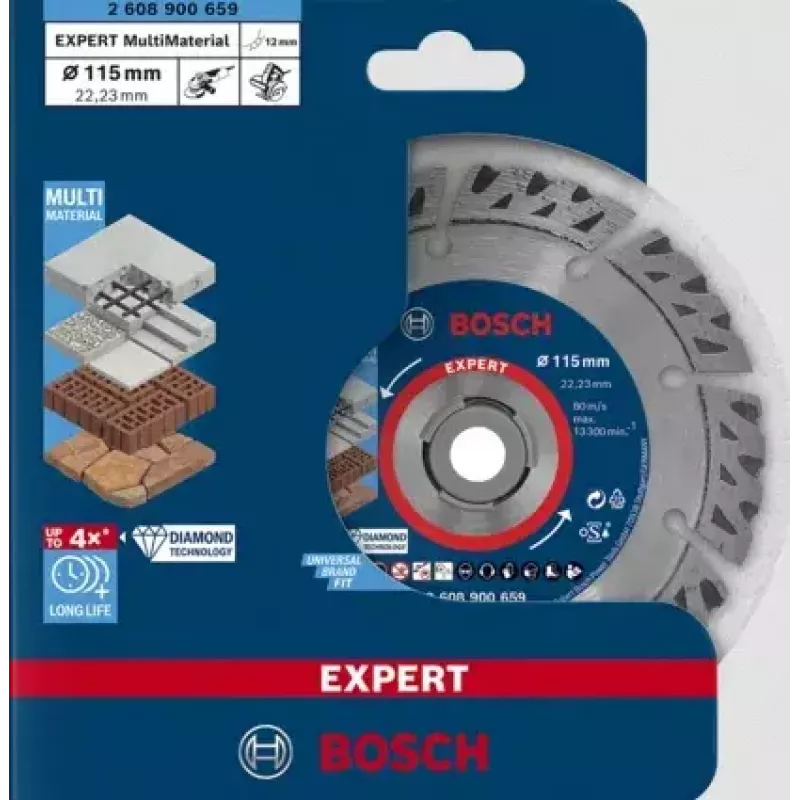 Disco de serra Bosch 2 608 900 659 11,5 cm para tijolo, betão