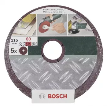 Disco de lixa Bosch 2609256252 diâmetro do furo 2,2 cm embalagem de 5