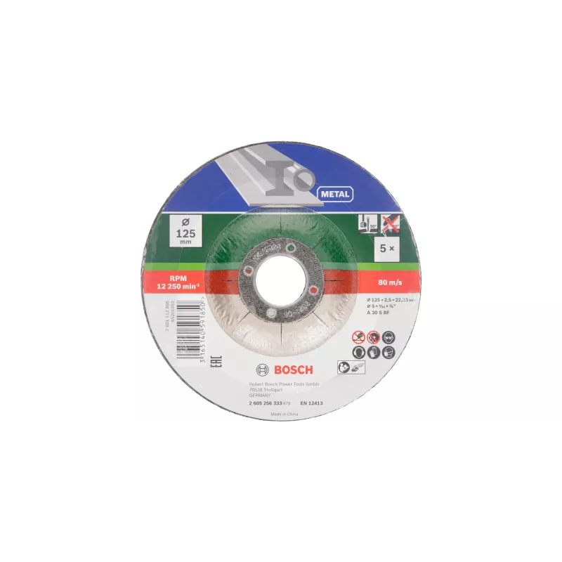 Acessório para rebarbadora Bosch 2 609 256 333 disco de corte