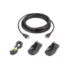 ATEN 2L-7D03UHX4 USB HDMI Secure KVM Cable Kit, 3 m