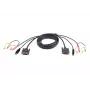 Cabo KVM DVI-D USB ATEN 5 m