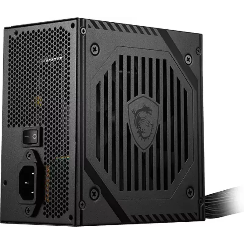 Fonte de alimentação MSI MAG A650BNL 650 W 80 PLUS Bronze 24 pinos ATX não modular preta