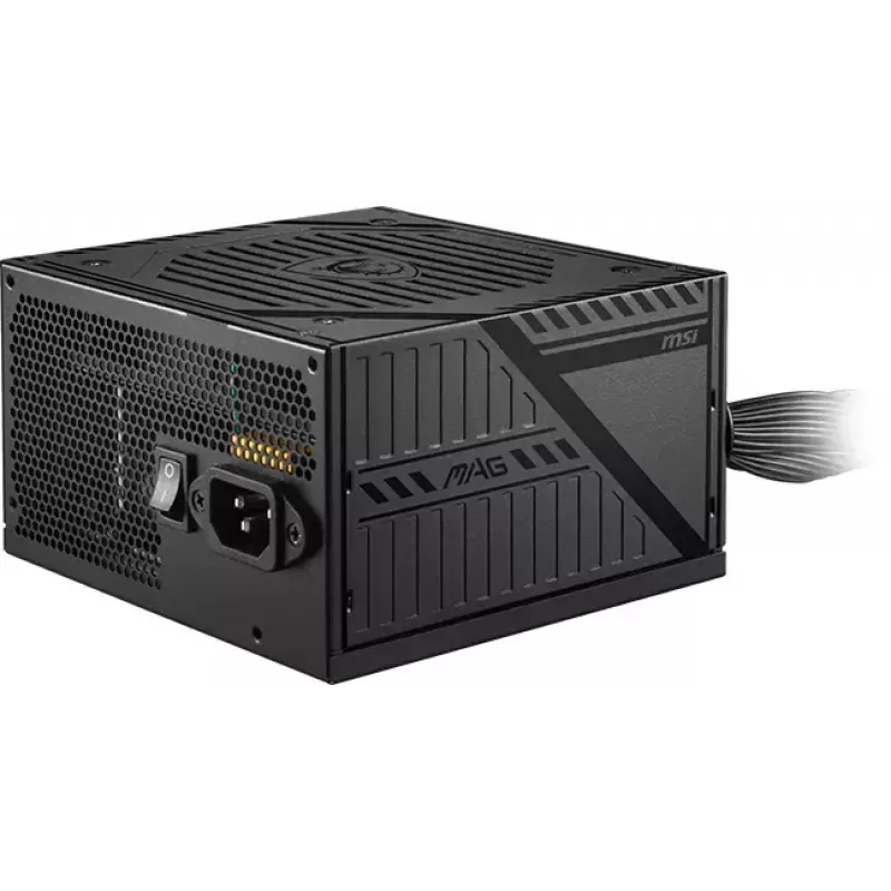 Fonte de alimentação MSI MAG A650BNL 650 W 80 PLUS Bronze 24 pinos ATX não modular preta