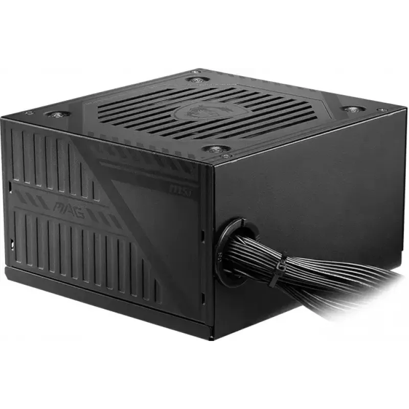 Fonte de alimentação MSI MAG A650BNL 650 W 80 PLUS Bronze 24 pinos ATX não modular preta
