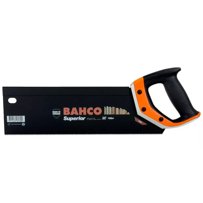 Serra de costas Bahco 3180-14-XT11-HP 35 cm preto laranja