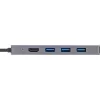 Hub múltiplo USB 3.2 USB-C InLine (3x USB-A + USB-C) - leitor de cartões - HDMI - OTG