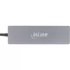 Hub múltiplo USB 3.2 USB-C InLine (3x USB-A + USB-C) - leitor de cartões - HDMI - OTG