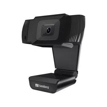 Webcam USB Sandberg 480P Saver, 0,3 MP, 640 x 480 píxeis, 30 fps, 640x480@30fps, 480p, Auto