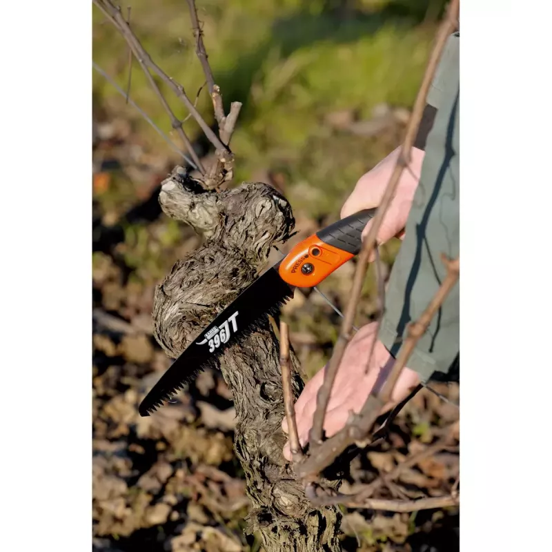 Serra de poda Bahco 396-JT preto laranja 200g