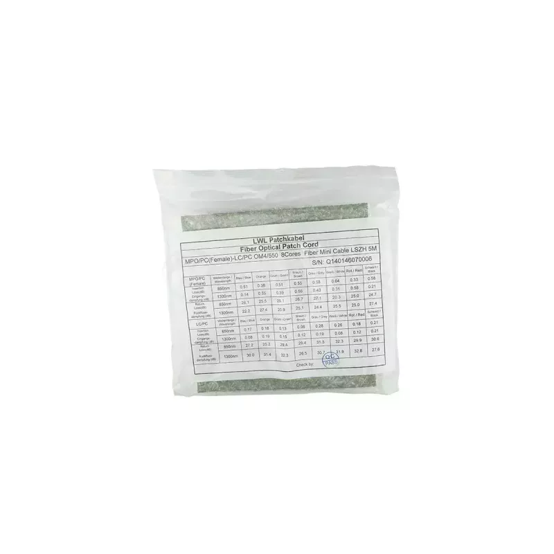 Cabo de fibra ótica BlueOptics 3HE13896AA-10-BO 10 m MPO/UPC 4x LC