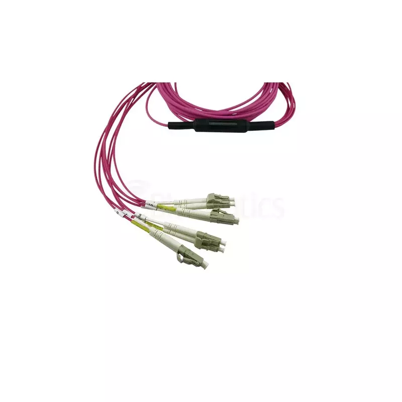 BlueOptics 3HE13896AA-5-BO Cabo patch breakout de MPO para 4x LC Duplex, OM4 50/125 µm, LC/UPC, 5 m