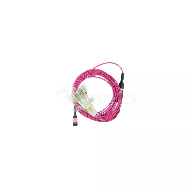 BlueOptics 3HE13896AA-7.5-BO Cabo patch breakout de MPO para 4x LC Duplex, OM4 50/125 µm, LC/UPC, 7,5 m