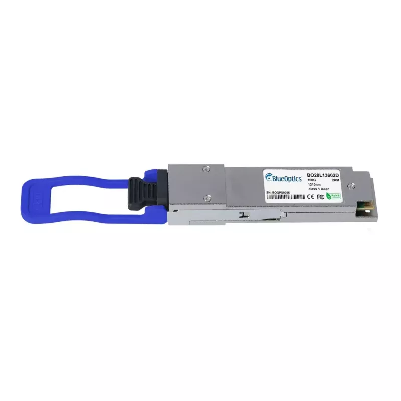 Transceptor SFP BlueOptics 407-BBVG-BO fibra ótica 100000 Mbit/s