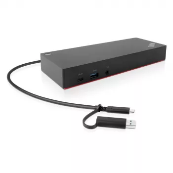 Docking station Lenovo ThinkPad Hybrid USB-C com USB-A com fios USB 3.2 Gen 2 (3.1 Gen 2) Type-C preto