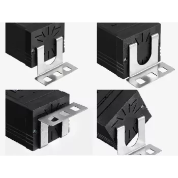 Extensão elétrica Bachmann 420.0014 2m 7 tomadas AC interior preto