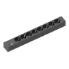 Extensão elétrica Bachmann CONNECT LINE 2 m 8 tomadas AC interior preto