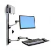Sistema de montagem em parede Ergotron LX 45-247-026