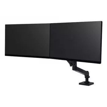 Suporte de monitor Ergotron LX Serie 45-684-292 com base 68,6 cm 27 secretária preto