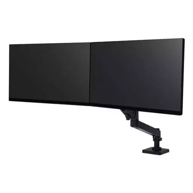 Suporte de monitor Ergotron LX Serie 45-684-292 com base 68,6 cm 27 secretária preto