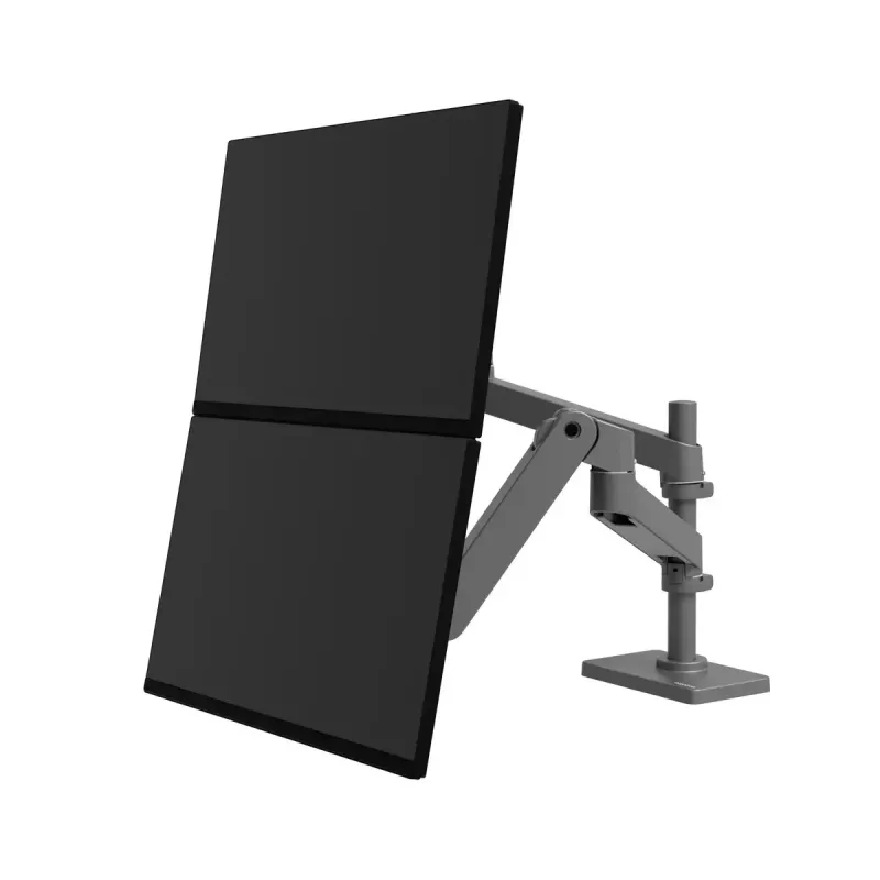 Suporte de monitor Ergotron LX Series 45-690-293 com base 68,6 cm 27 polegadas secretária cinzento-escuro